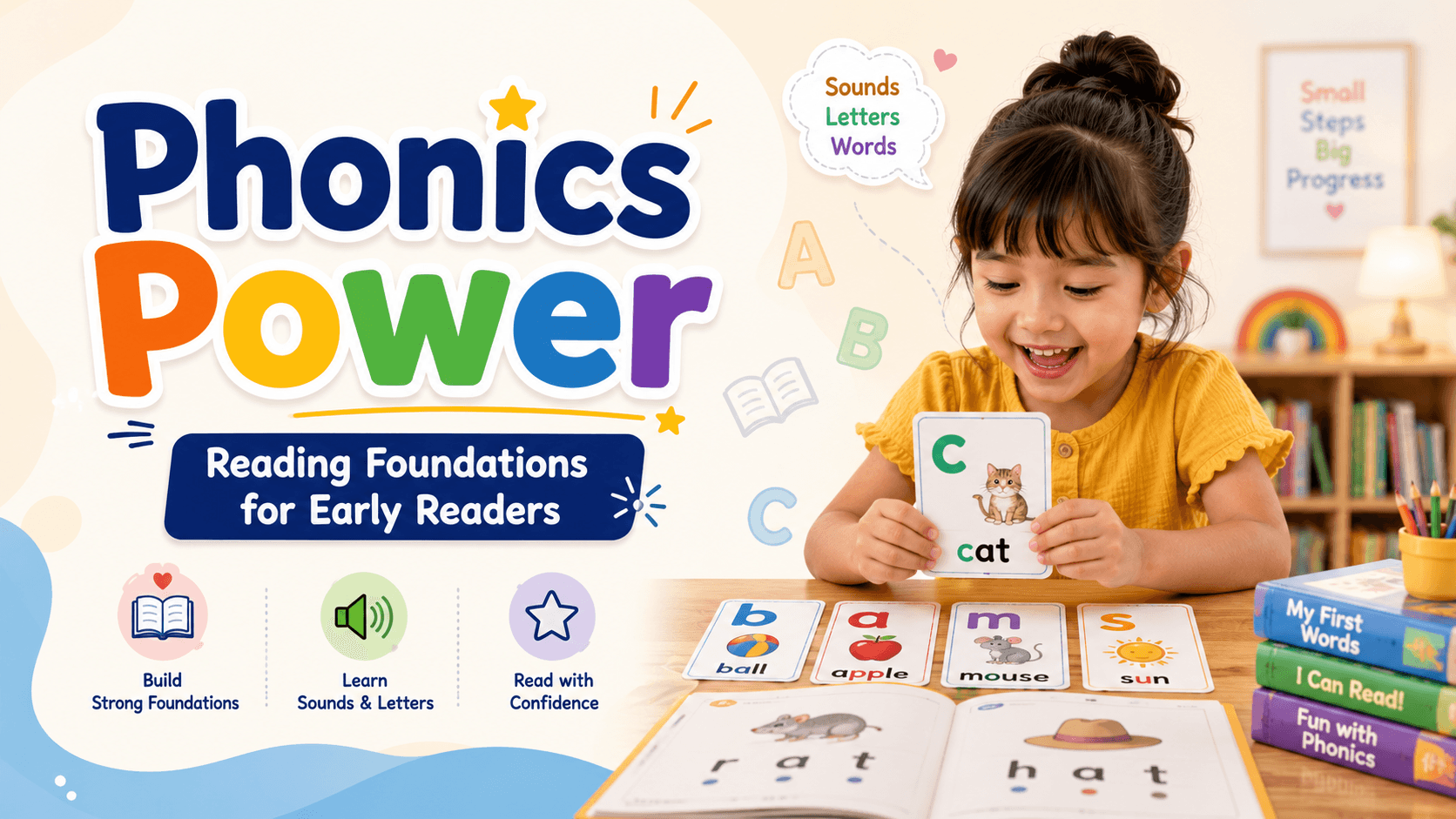 Phonics Power: Reading Foundations for Early Readers