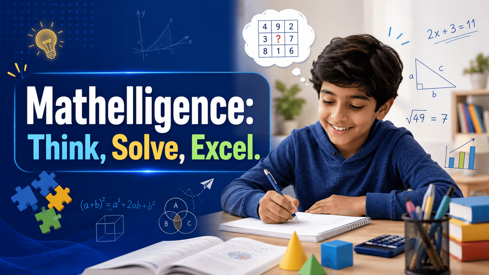 Mathelligence: Think, Solve, Excel