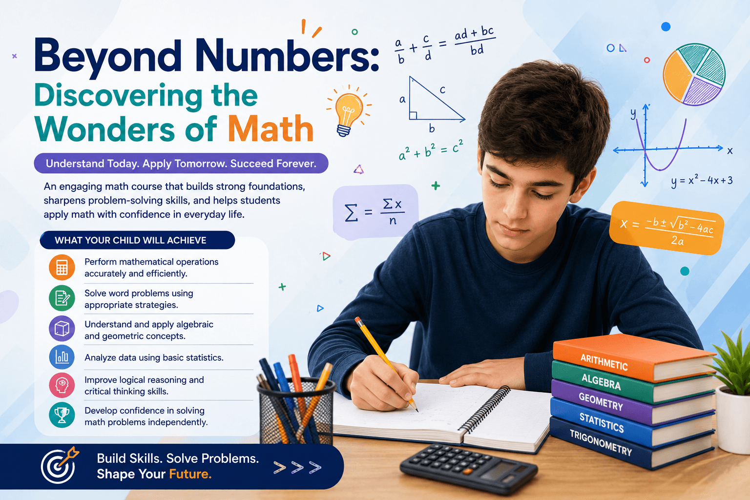 Beyond Numbers: Discovering the Wonders of Math