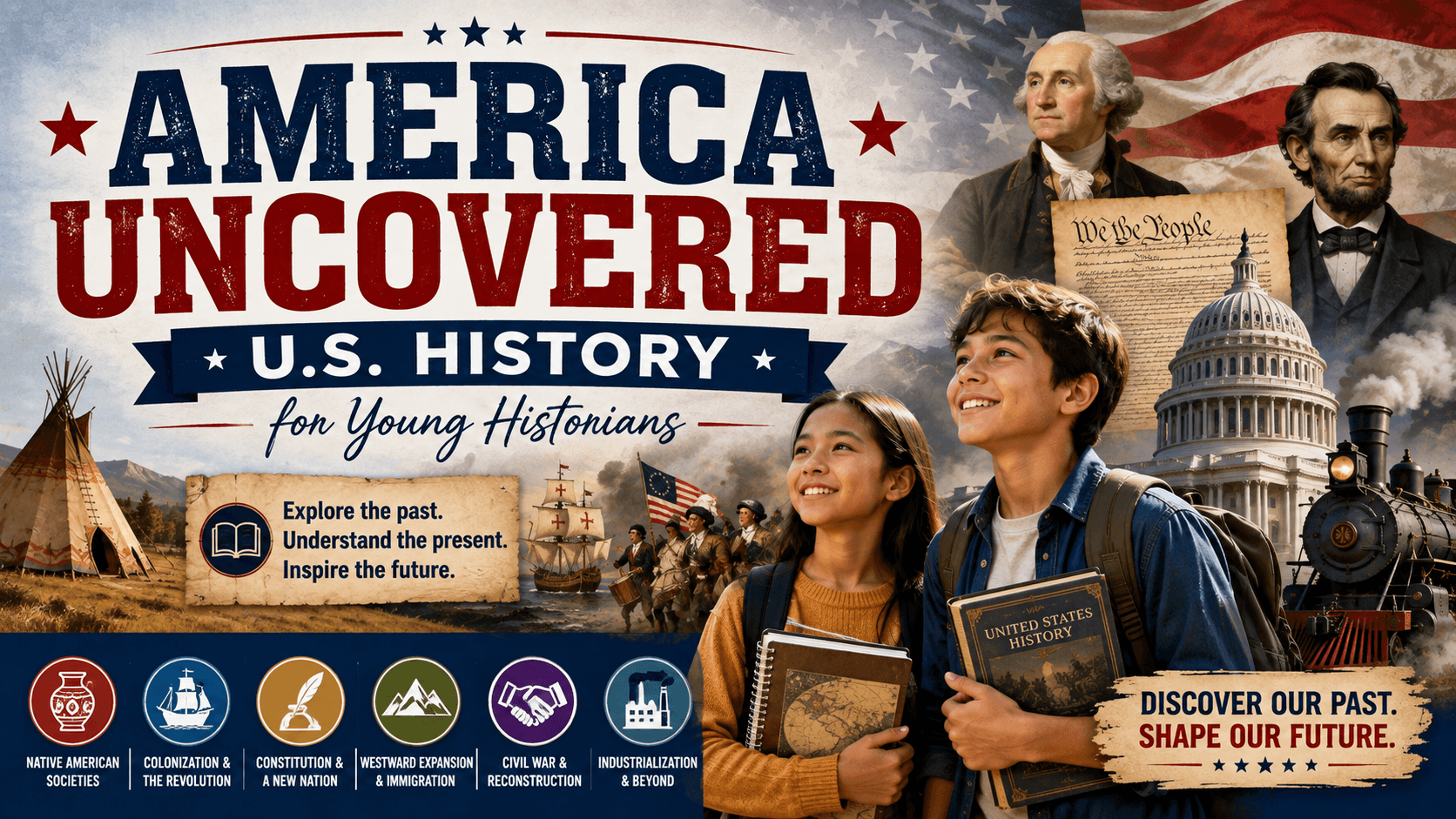 America Uncovered U.S. History for Young Historians