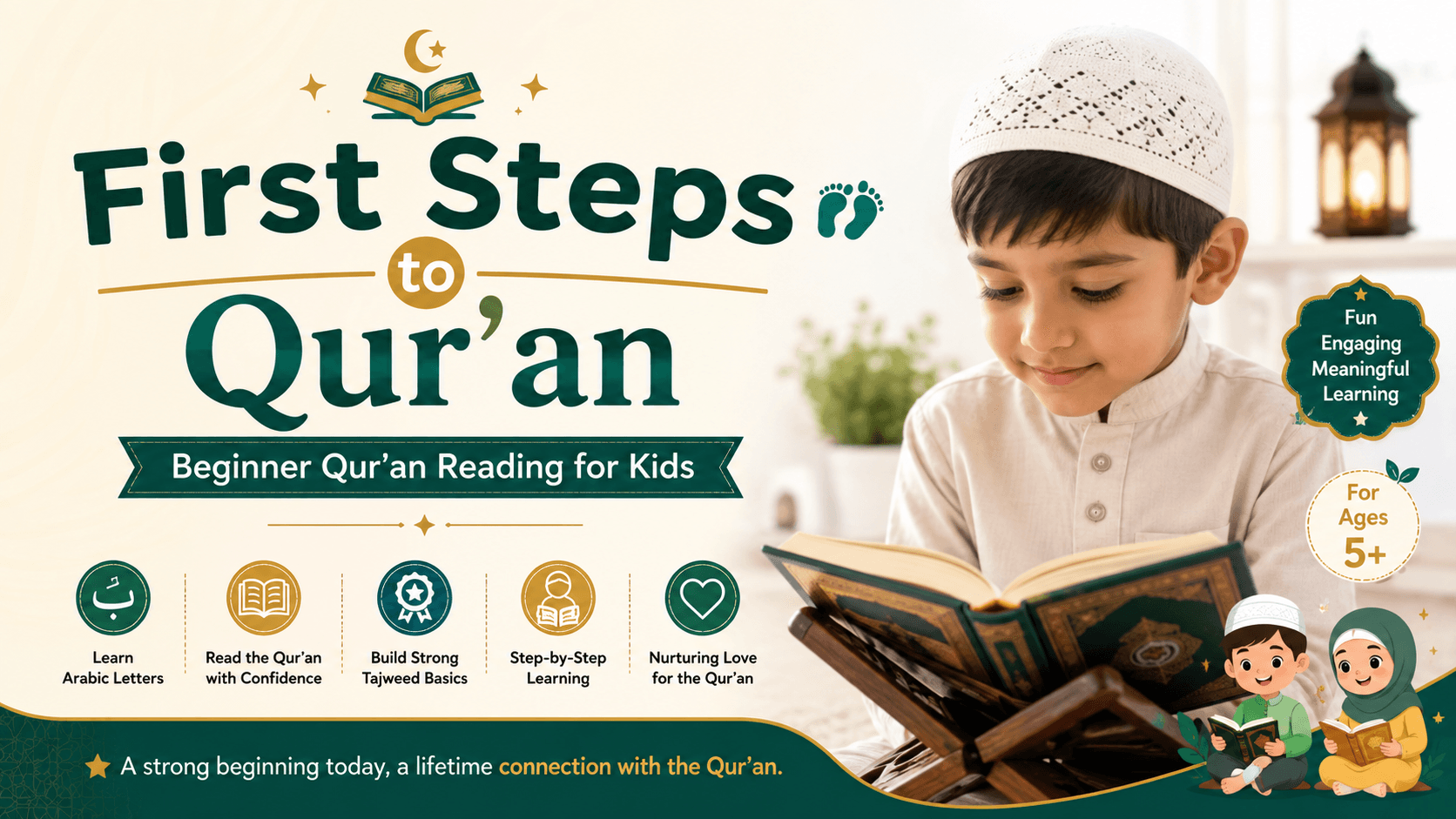 First Steps to Qur'an – Beginner Qur'an Reading for Kids