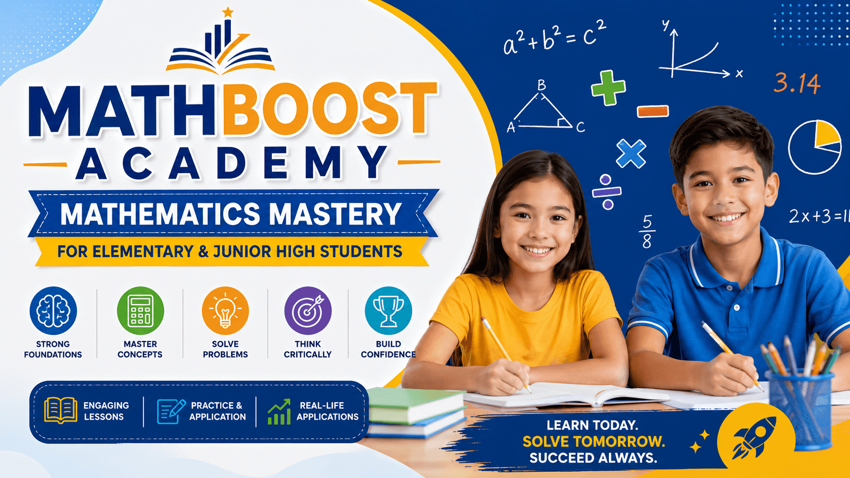 MathBoost Academy: Mathematics Mastery for Elementary & Junior High Students