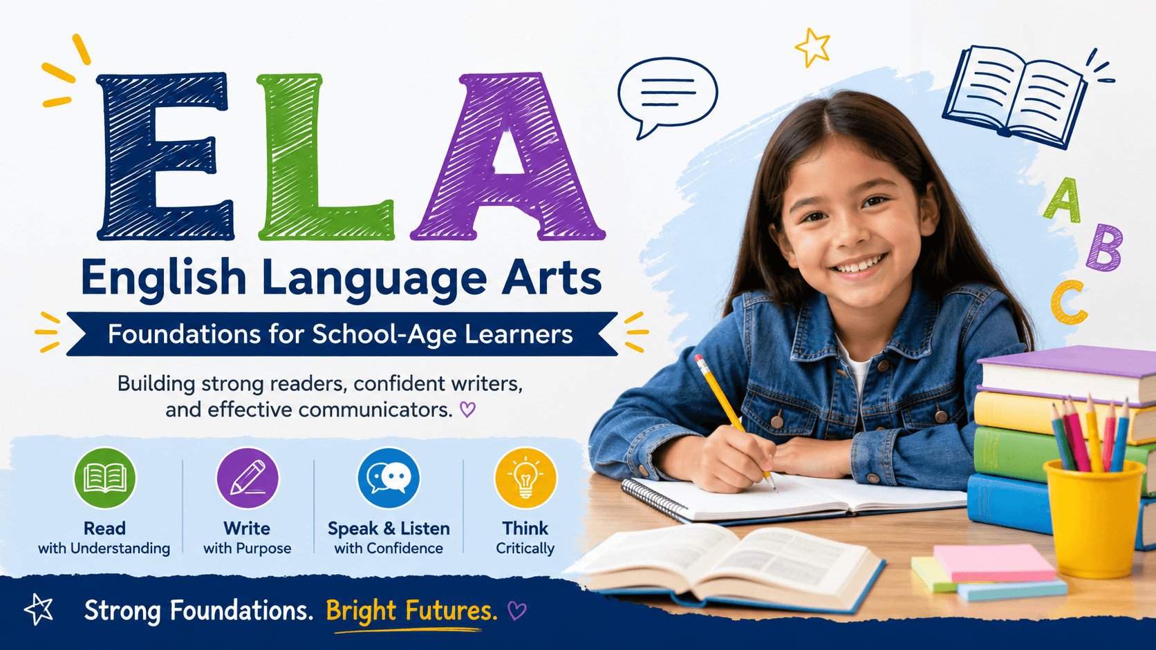 BrightPath ELA: English Language Arts Foundations for School-Age Learners (English Language Arts)