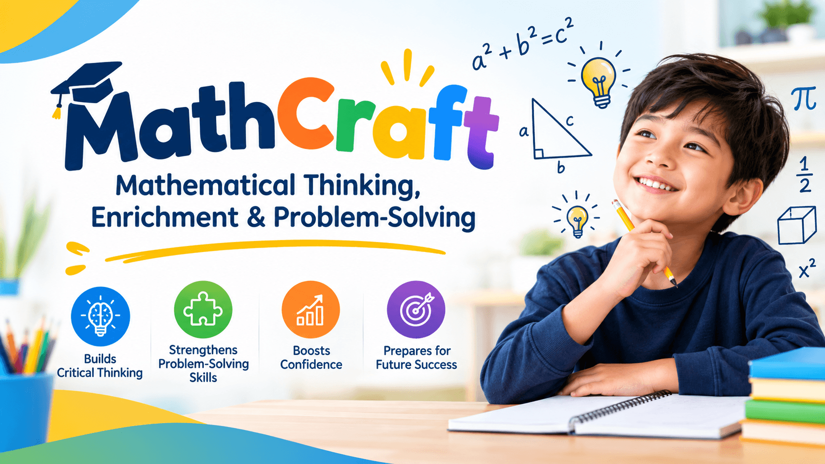 MathCraft: Mathematical Thinking, Enrichment & Problem-Solving