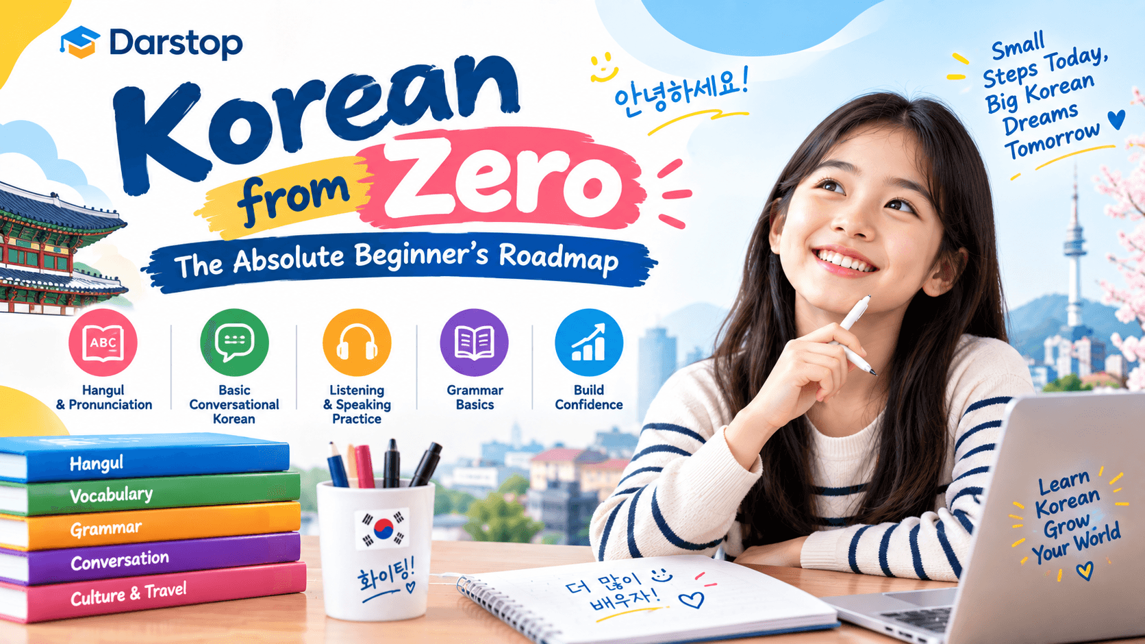 Korean from Zero: The Absolute Beginner’s Roadmap