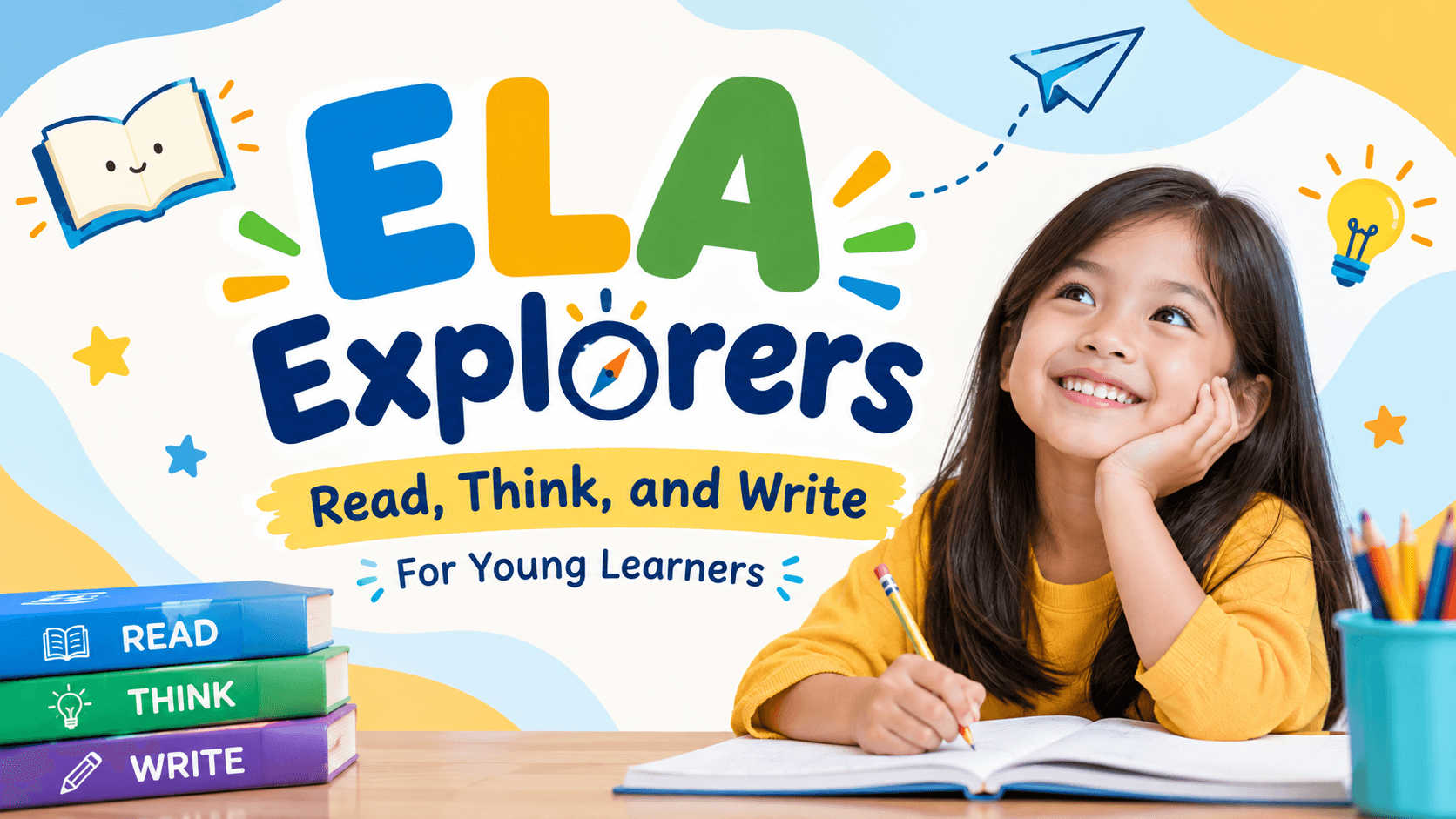 ELA Explorers: Read, Think, and Write For Young Learners