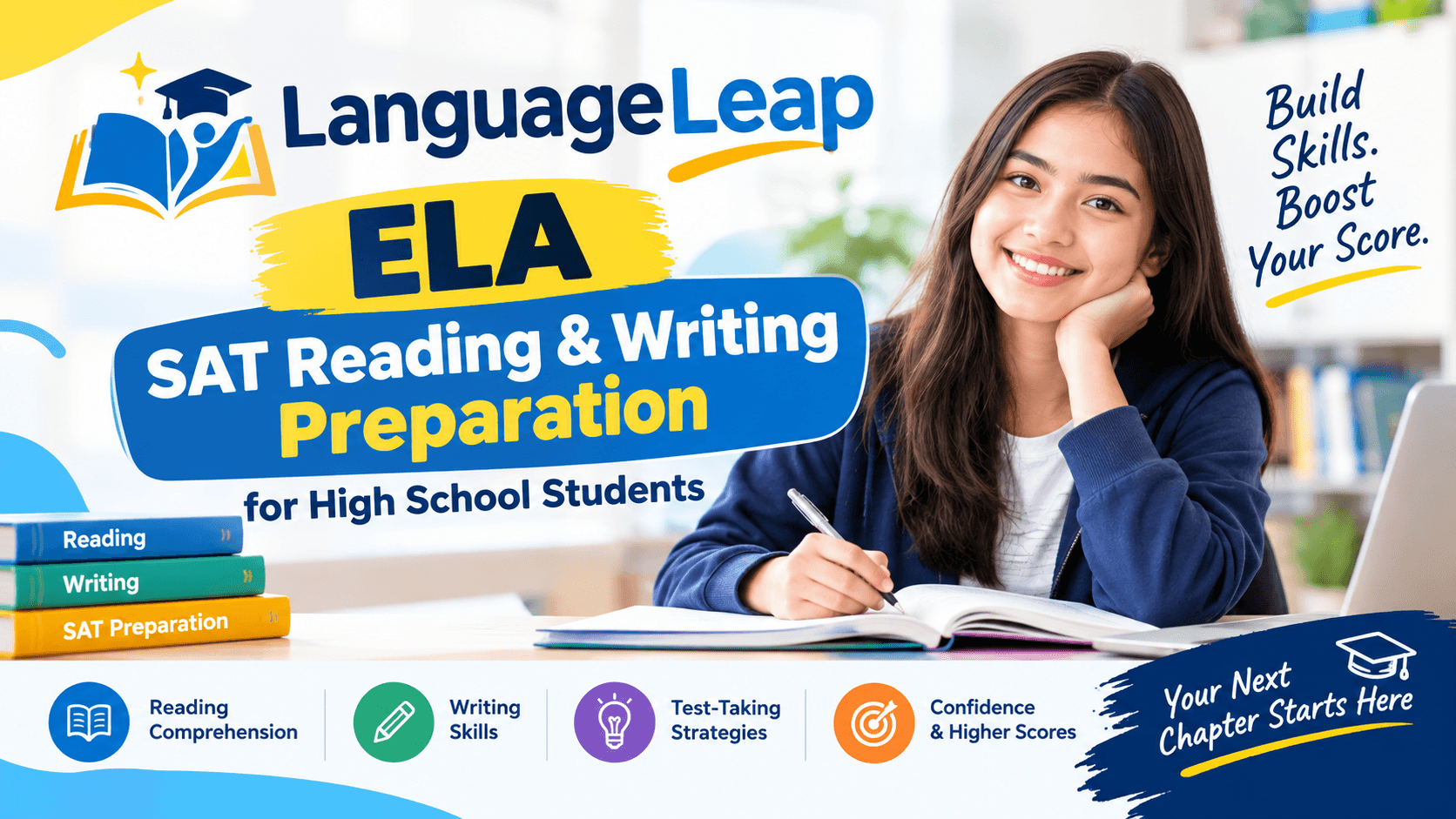 LanguageLeap ELA: SAT Reading & Writing Preparation for High School Students