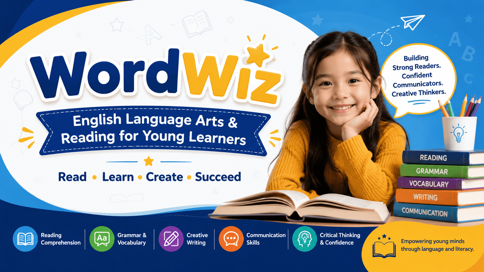 WordWiz: English Language Arts & Reading for K-10 Learners