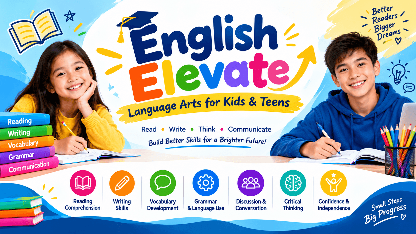 English Elevate – Language Arts for Kids & Teens