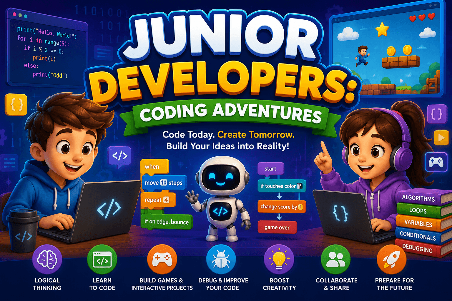 Junior Developers: Coding Adventures