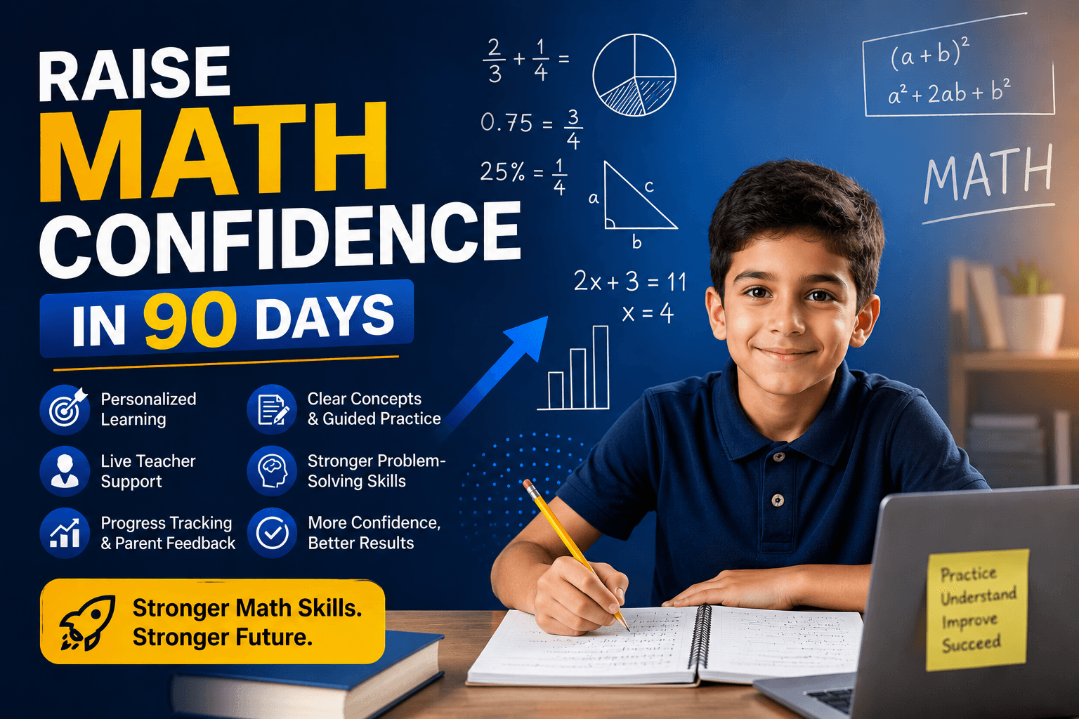 Raise Math Confidence in 90 Days