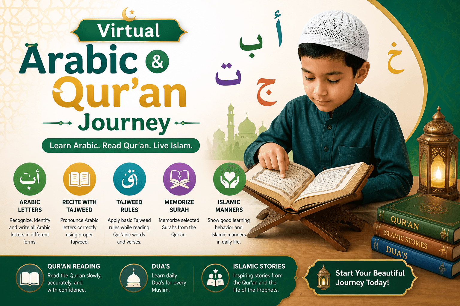 Virtual Arabic and Qur’an Journey