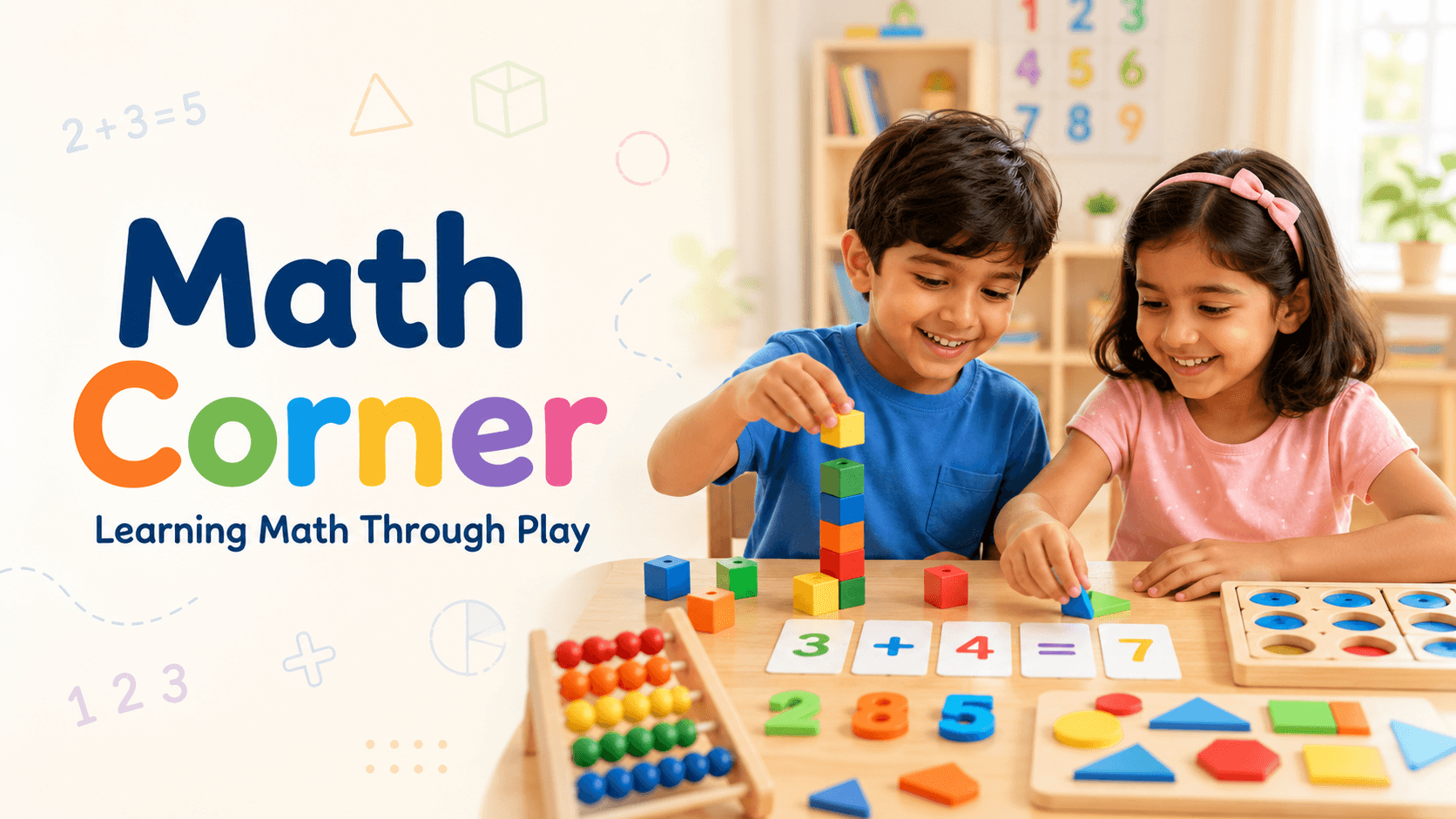 Math Corner: Learning Math Through Play