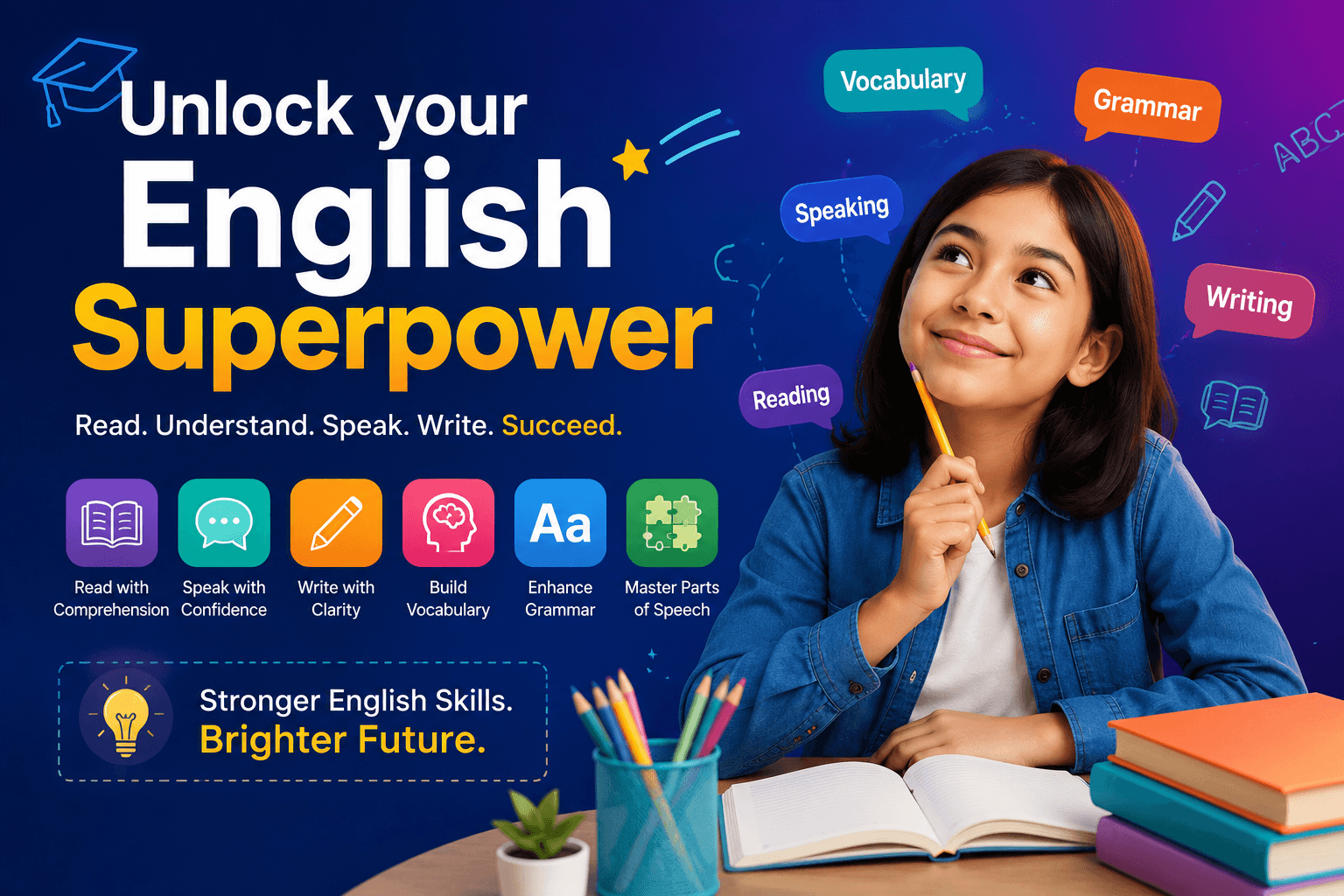 Unlock your English Superpower